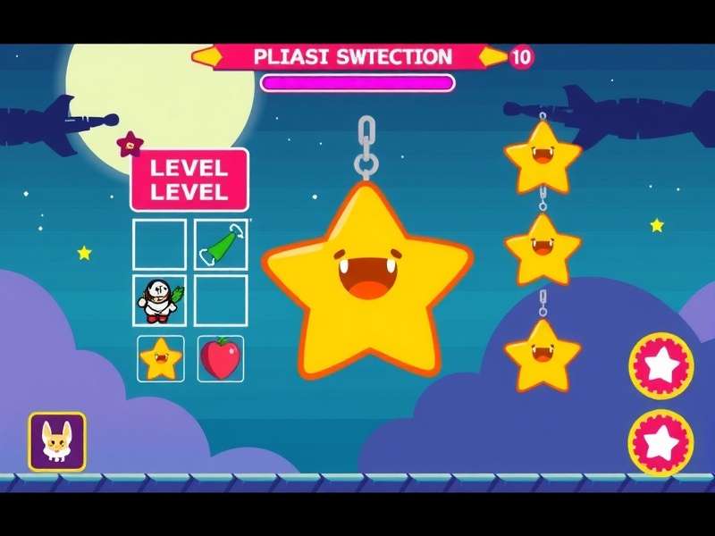 Lungi Swing Star level selection screen